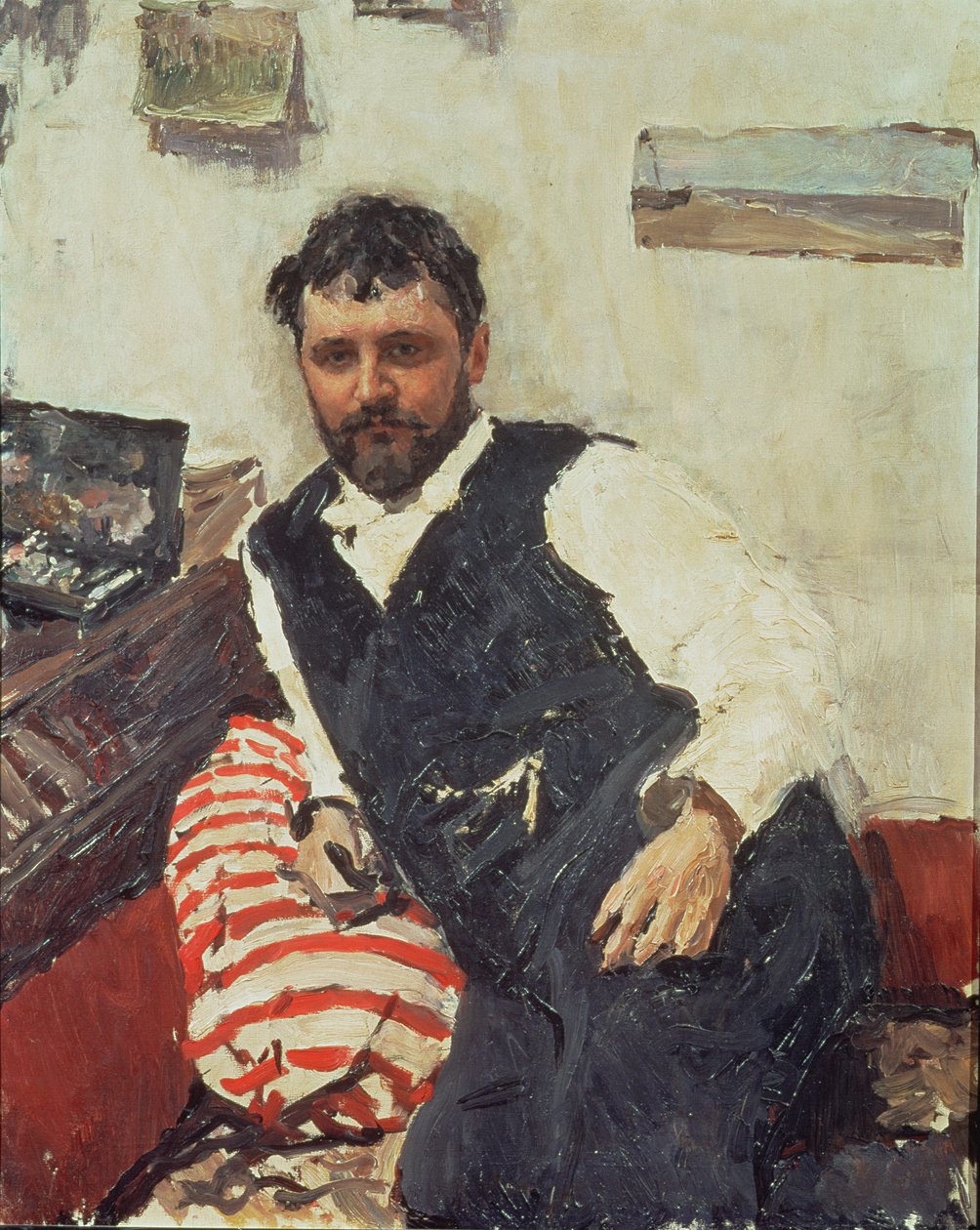 Portrait of Konstantin Korovin (1861-1939) by Valentin Aleksandrovich Serov