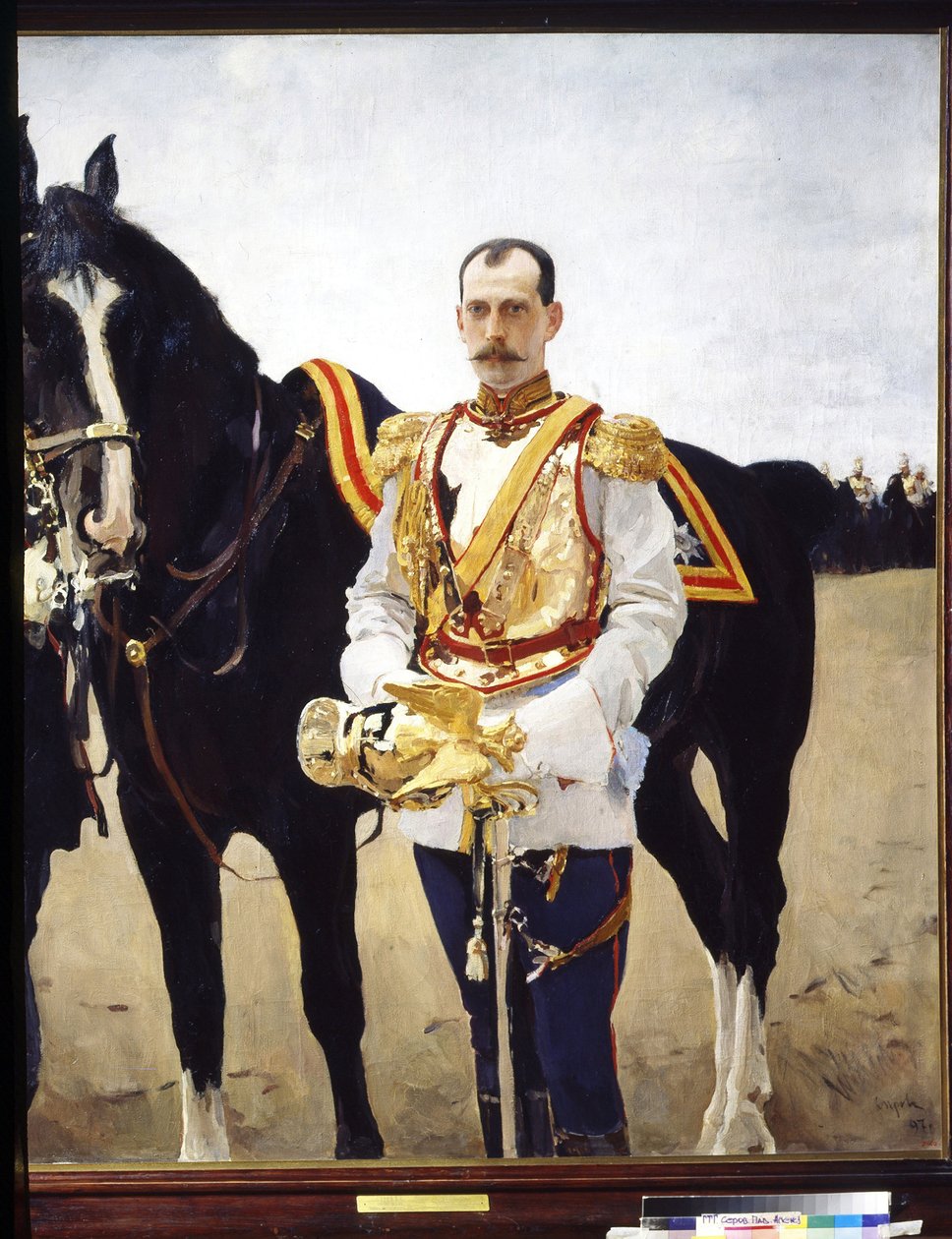 Portrait of the Grand Duke Paul Alexandrovich of Russia by Valentin Aleksandrovich Serov