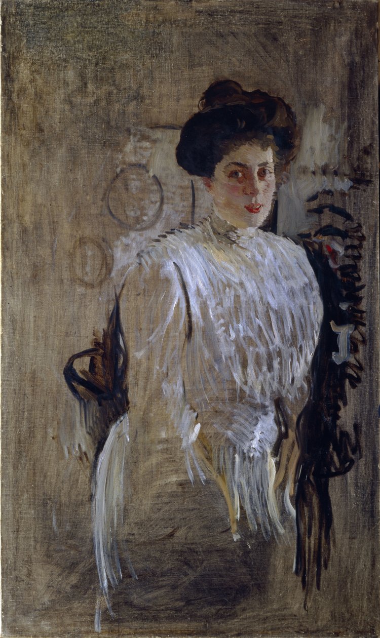 Portrait of Margarita Kirillovna Morozova, née Mamontova by Valentin Aleksandrovich Serov
