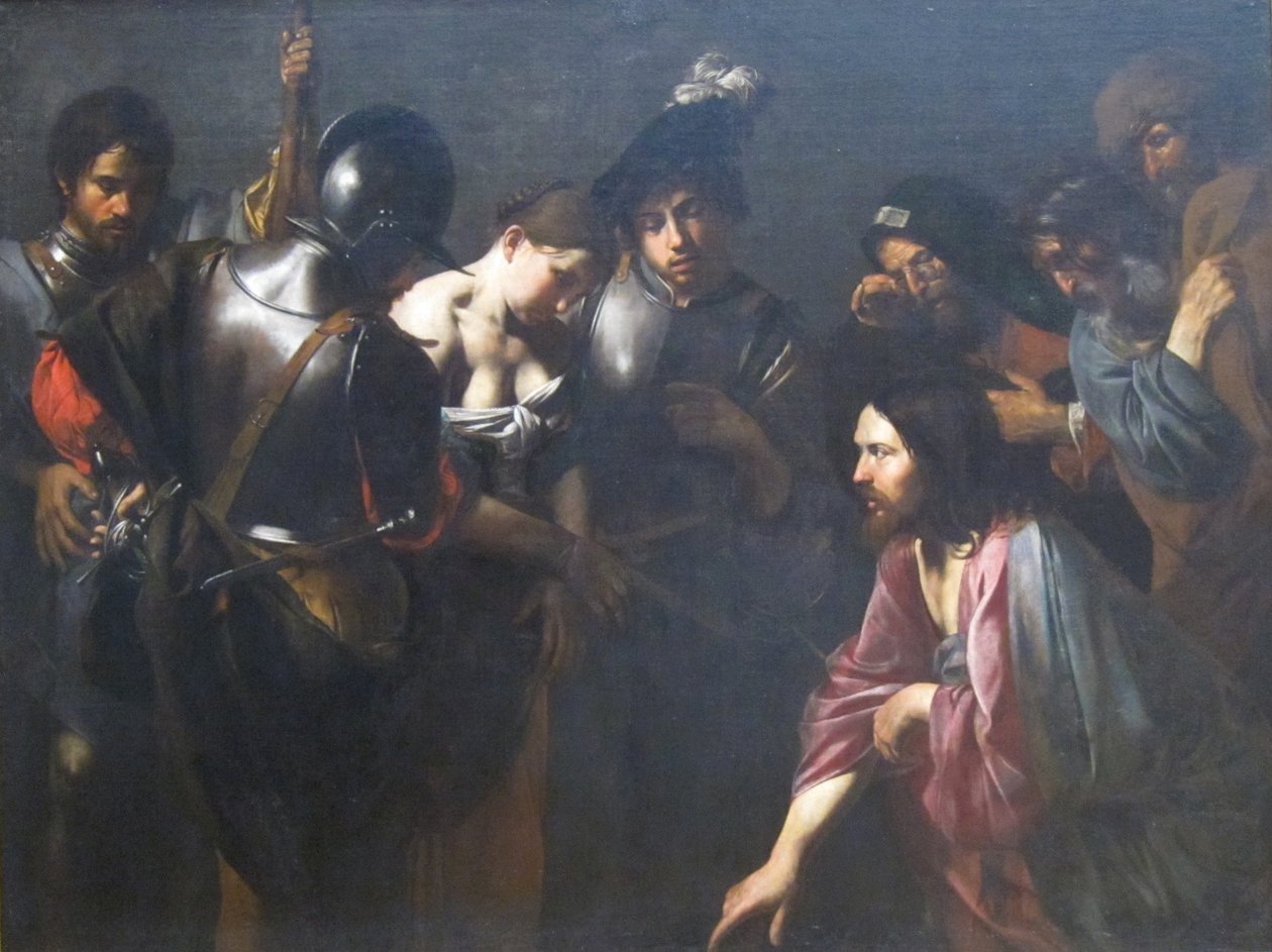 Christ and the Adulteress by Valentin de Boulogne