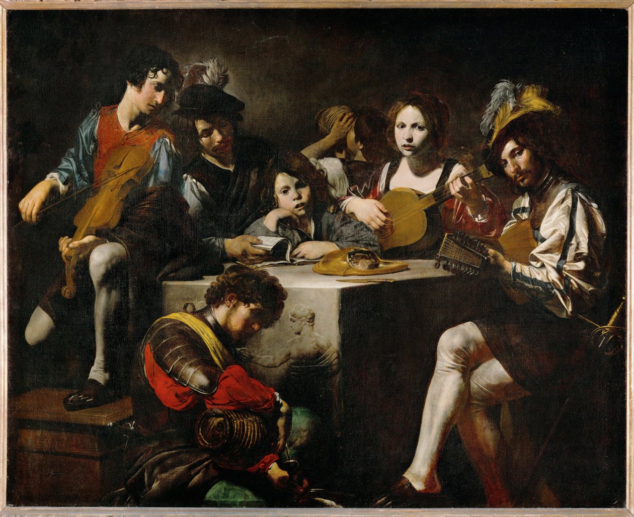 The Concert by Valentin de Boulogne