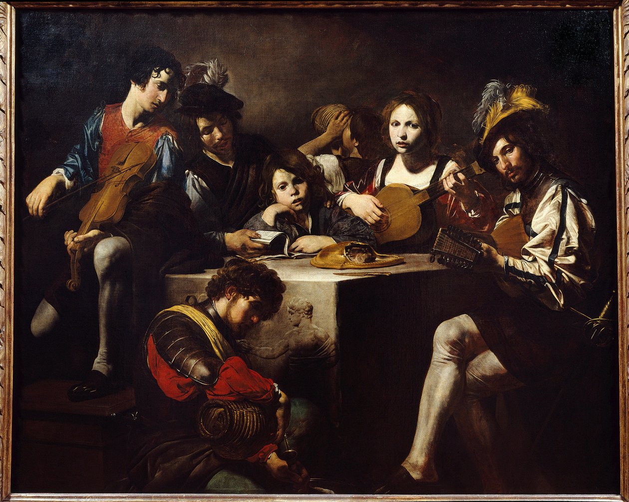 The Low Relief Concert by Valentin de Boulogne