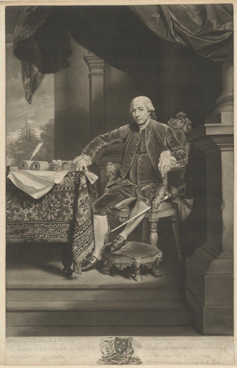 Henry Laurens by Valentine Green