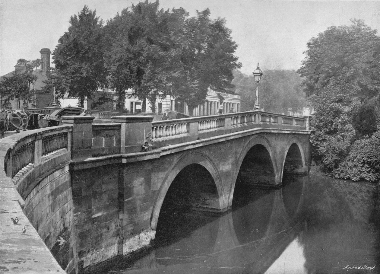 Leamington Bridge, c1896 by Valentine and Sons Ltd