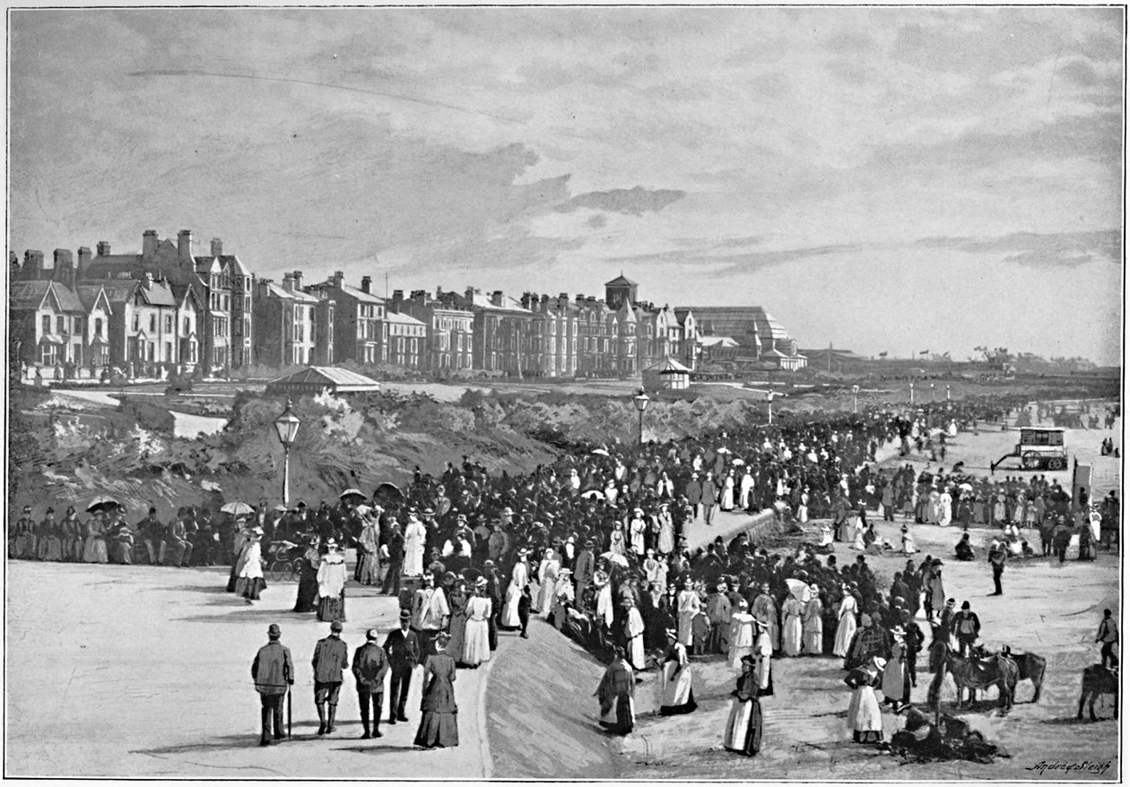 Marine Park, Southport, c1896 by Valentine and Sons Ltd