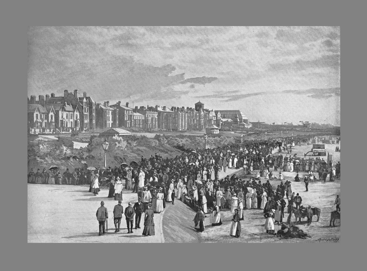 Marine Park, Southport, c1900 by Valentine and Sons Ltd