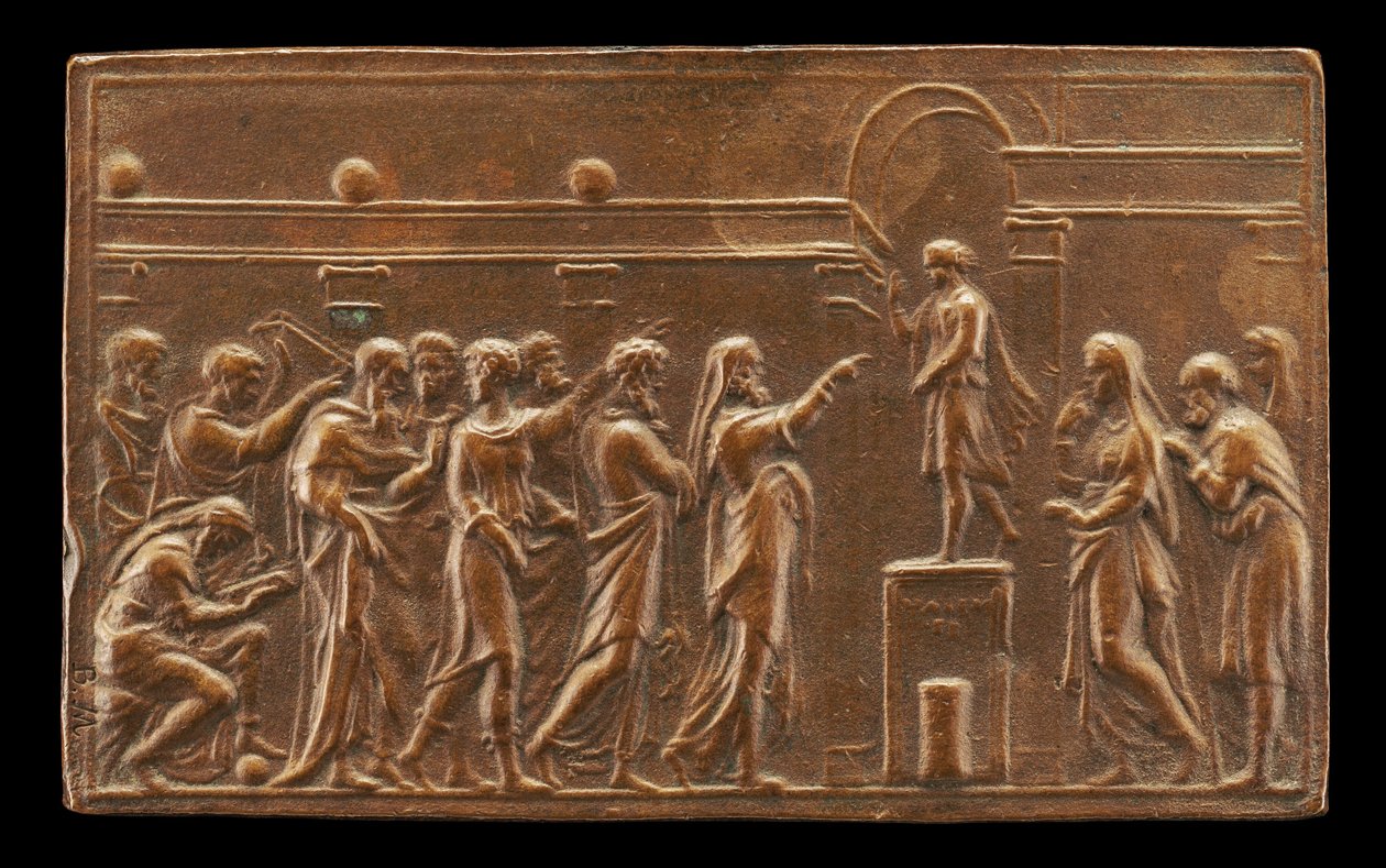 Jesus Among the Doctors, 1537 or after by Valerio Belli
