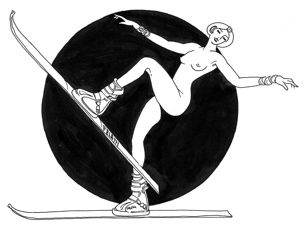 The Art of Skiing by Valerio Eletti