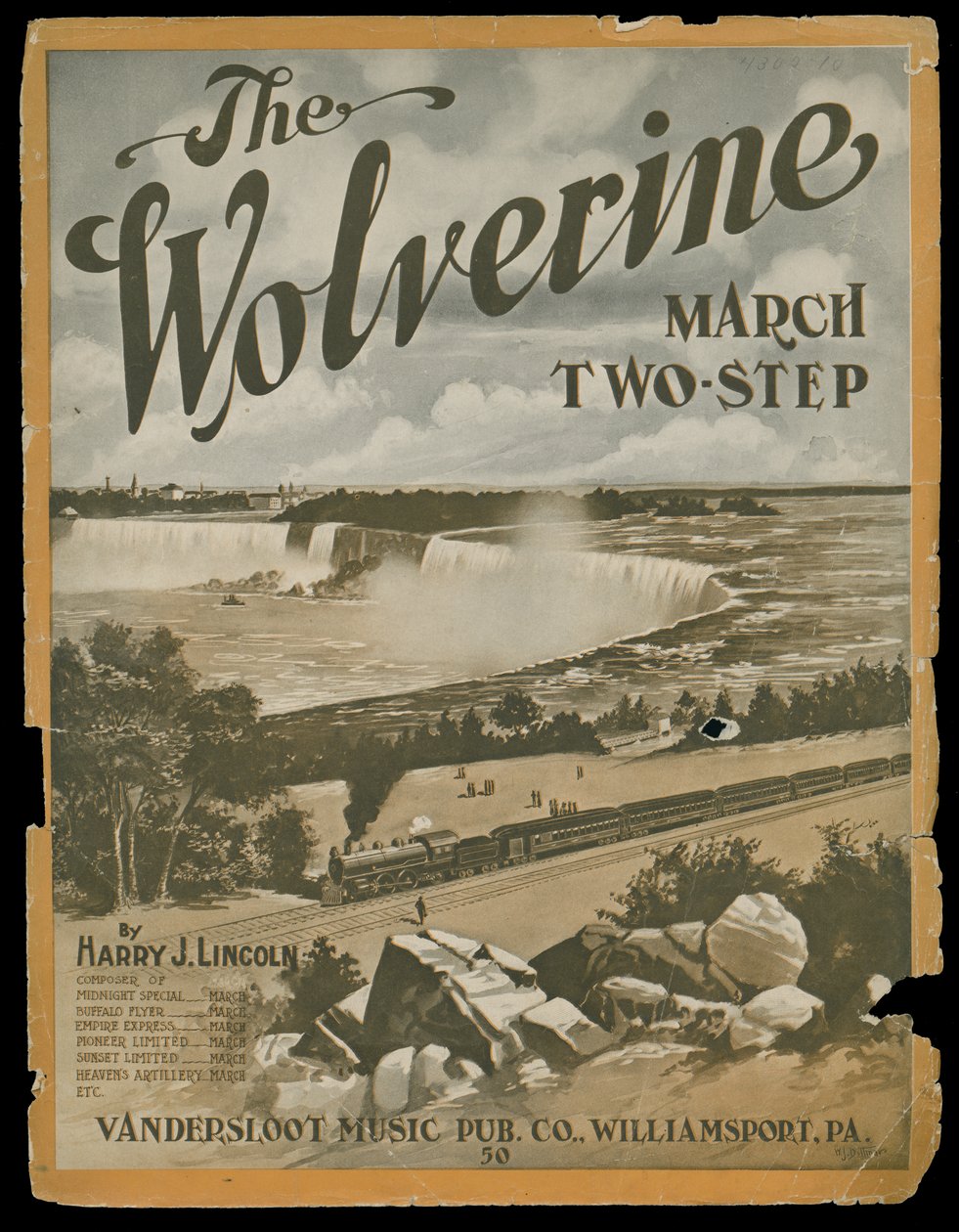 The Wolverine, c.1770-1959 by Vandersloot Music Publishing Company