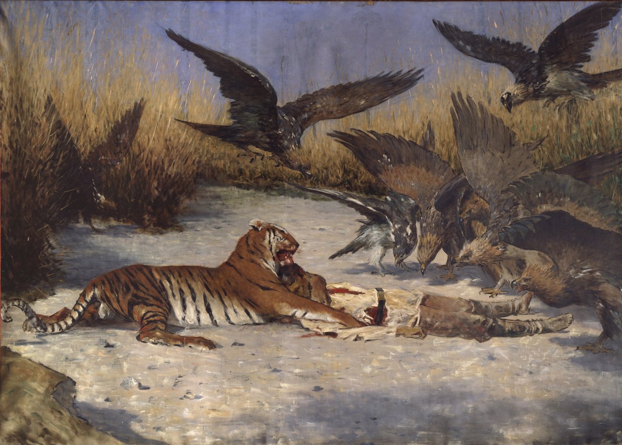 A Man-eater by Vasili Vasilievich Vereshchagin