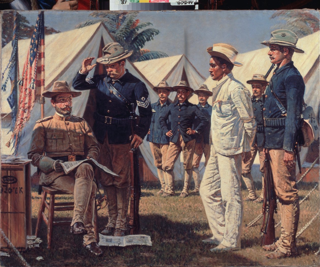 A Spy (Episode of the Spanish-American War) by Vasili Vasilievich Vereshchagin