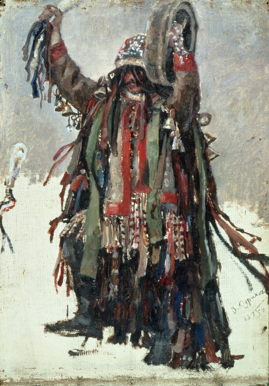 A Shaman, sketch for 