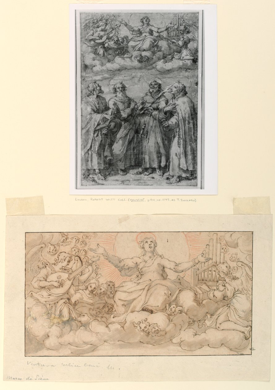 The Assumption of the Virgin, early 17th century by Ventura Salimbeni