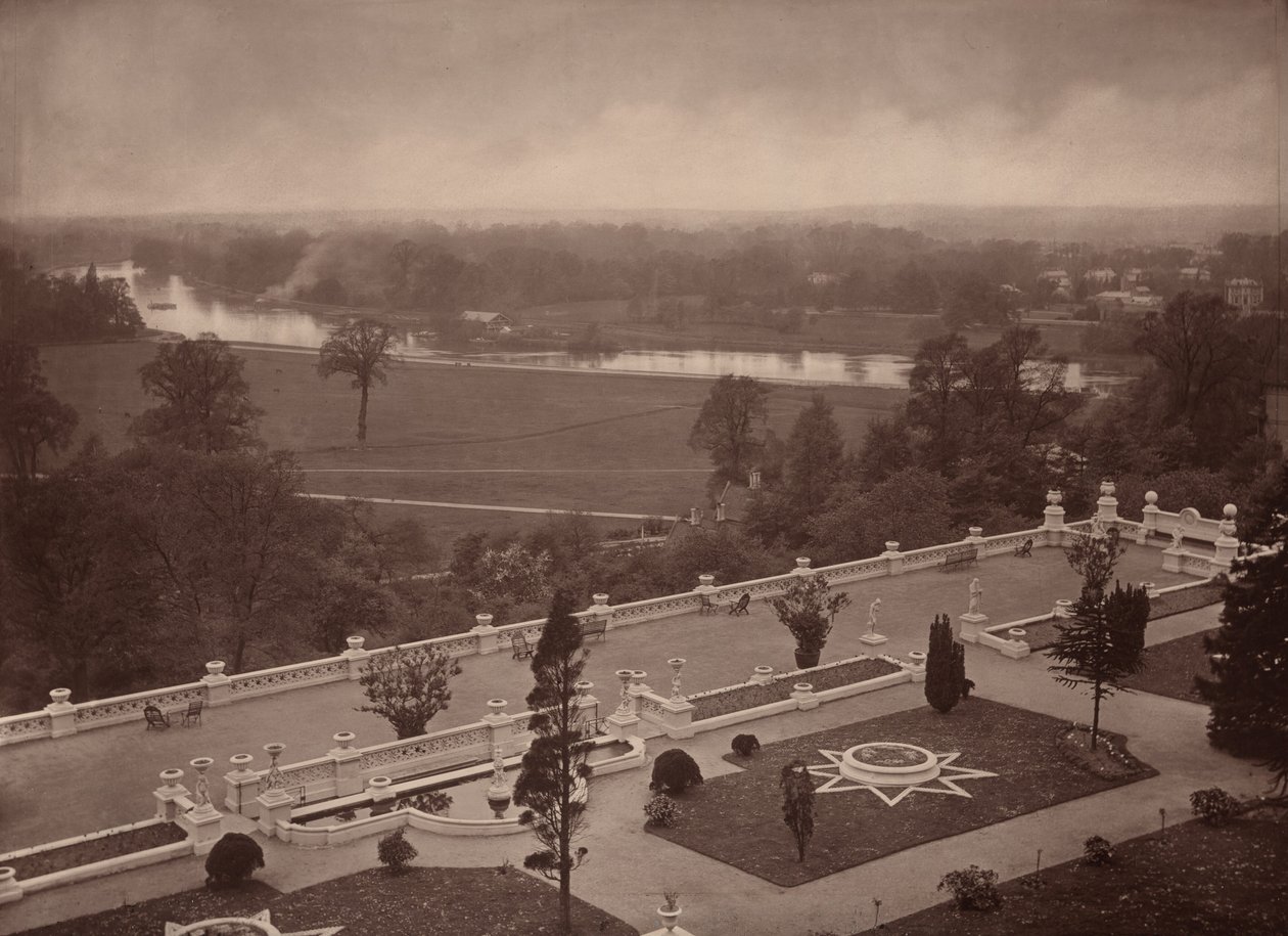 Richmond, the Star and Garter, 1870s by Vernon Heath