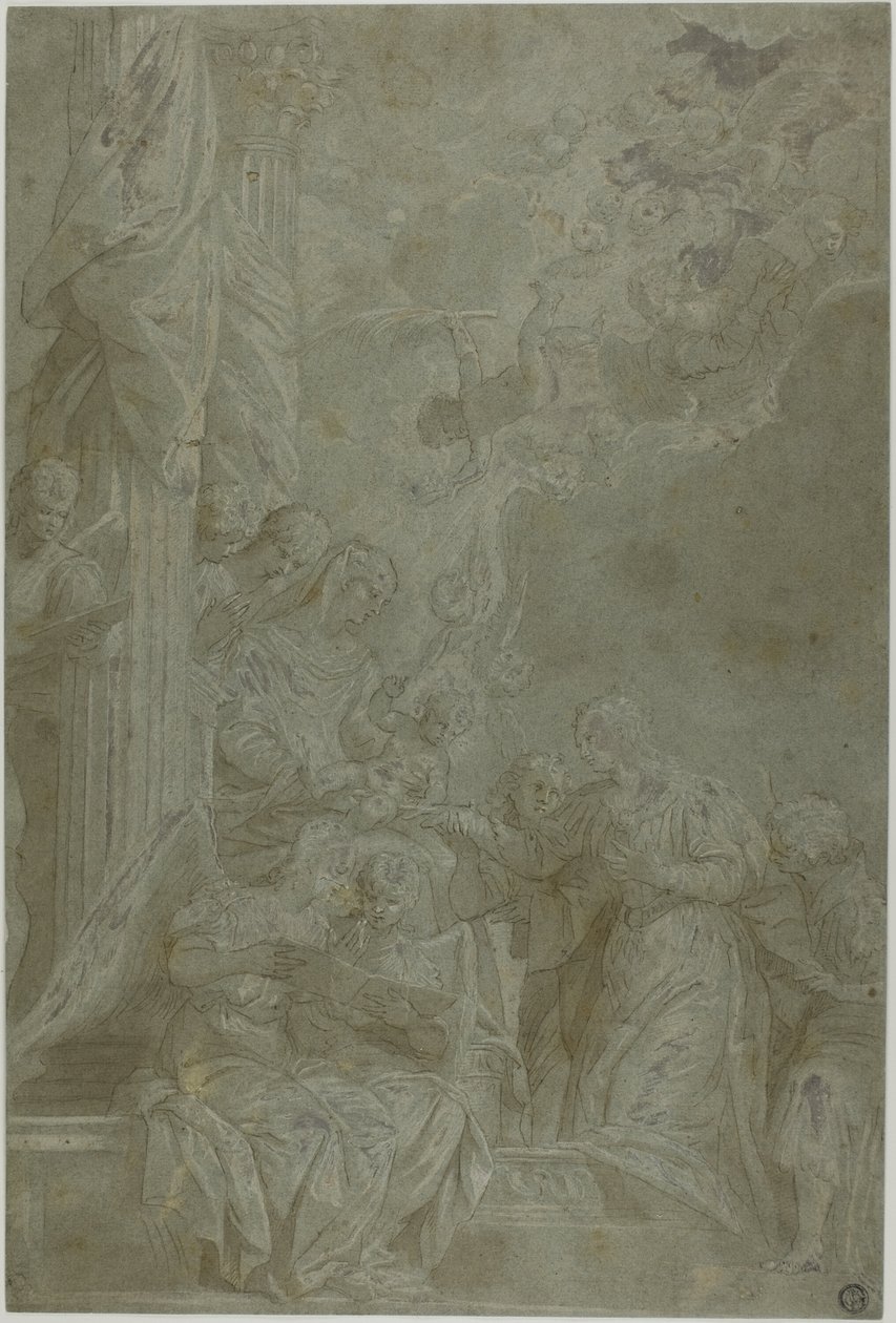 Mystic Marriage of Saint Catherine by Veronese (Paolo Caliari)