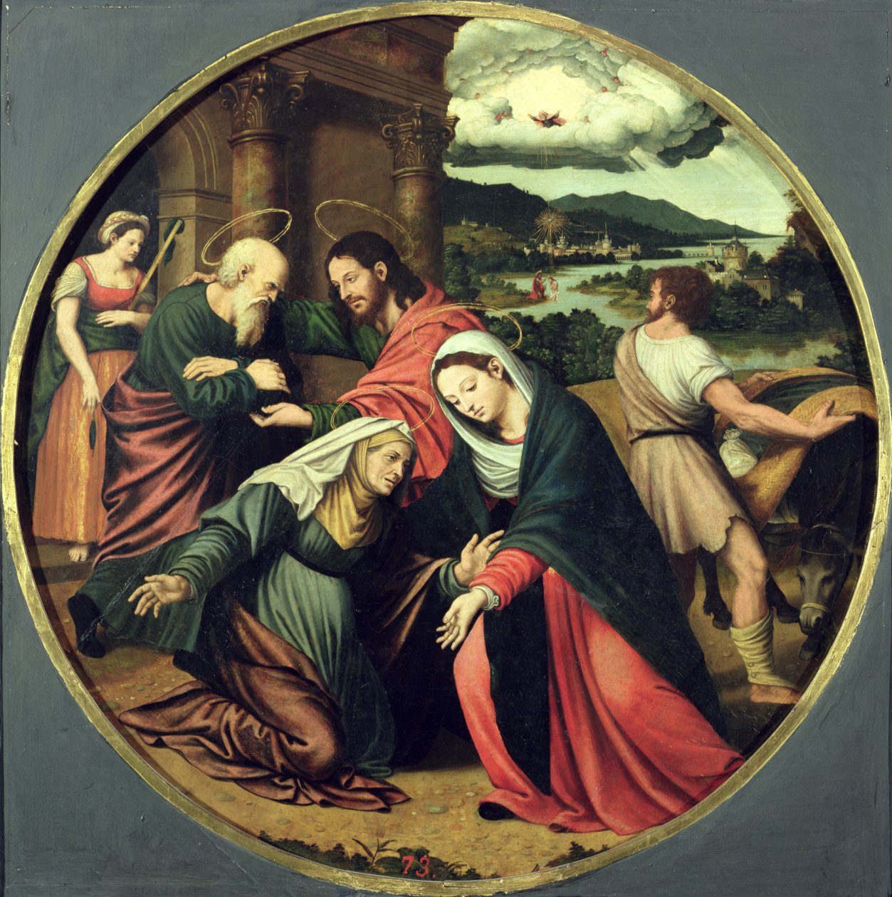 The Visitation by Vicente Juan Macip