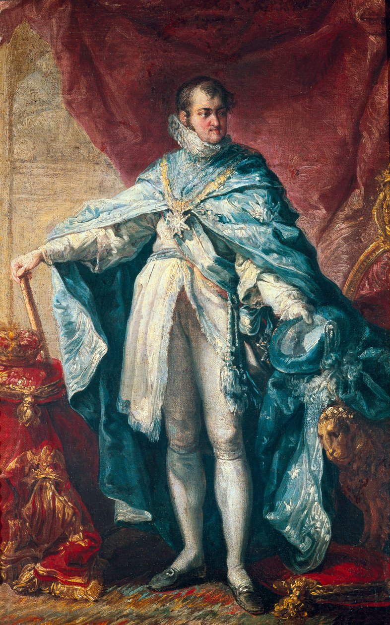 Portrait of King Ferdinand VII by Vicente Lopez y Portana