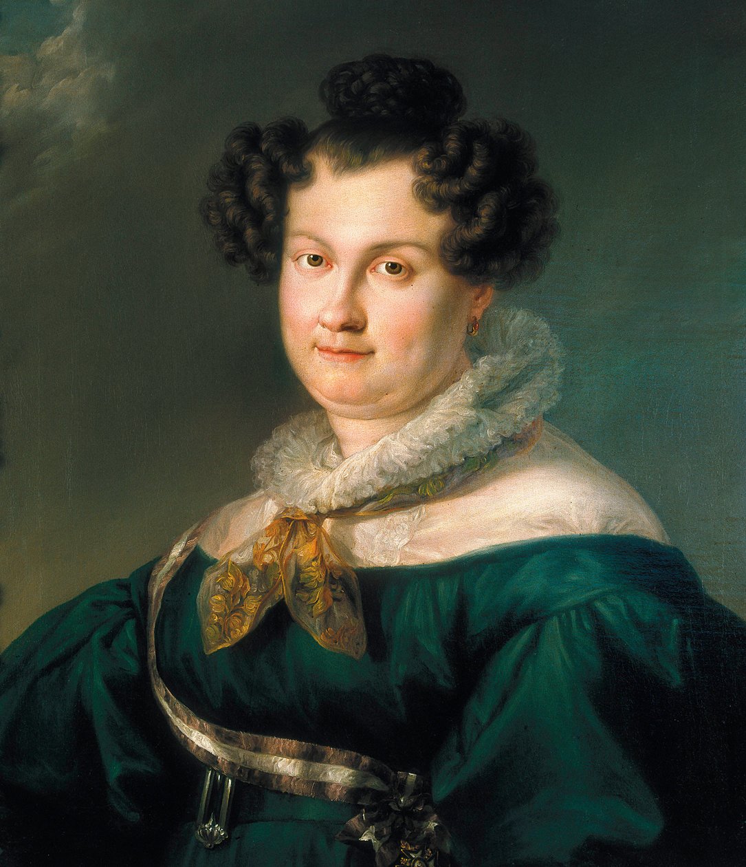 Portrait of Maria Cristina Ferdinand of Bourbon by Vicente Lopez y Portana