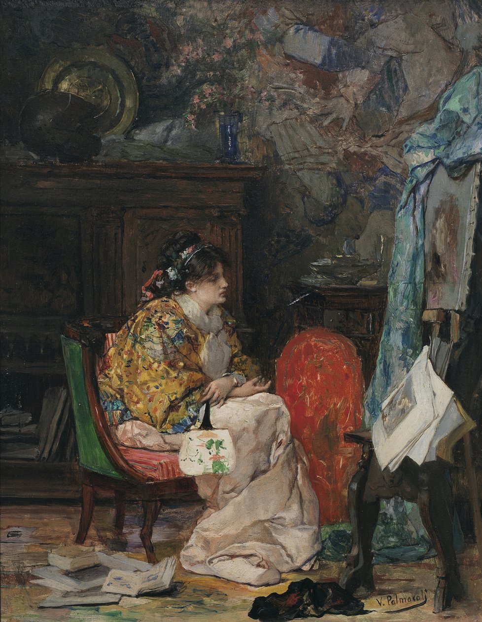 A Model in the Artist