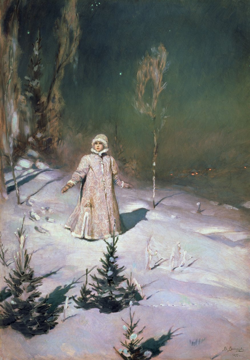 Snow Maiden, 1899 by Victor Mikhailovich Vasnetsov