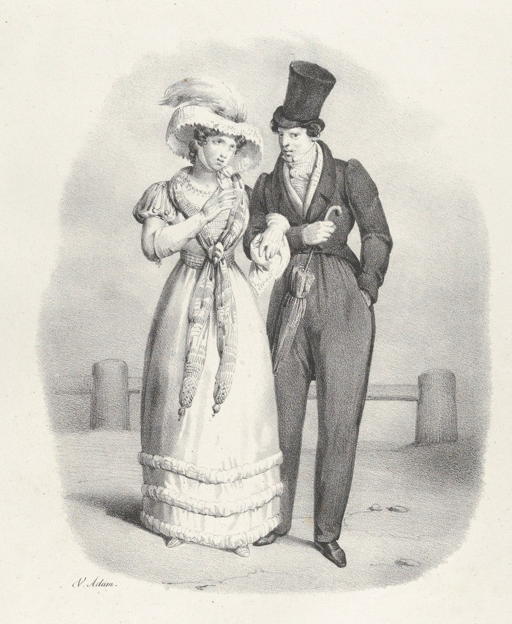 She is an Honest Woman by Victor Adam