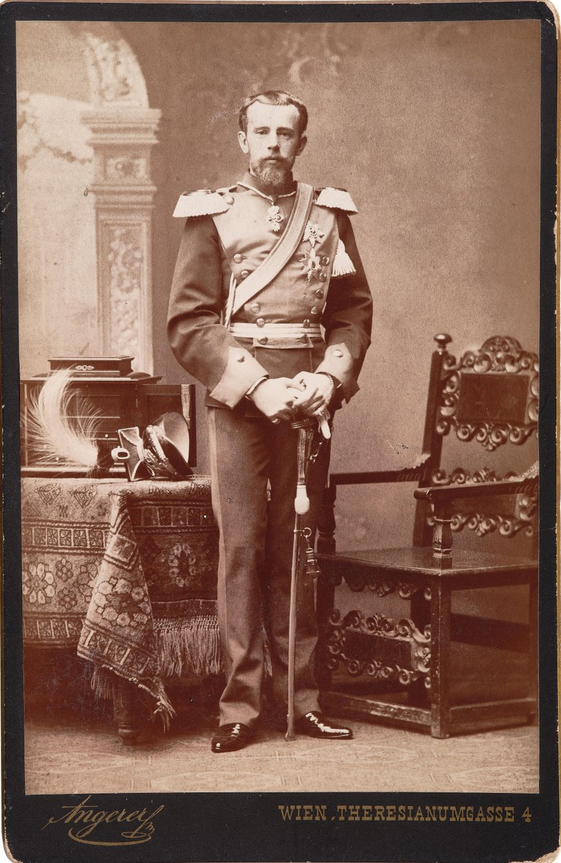 Rudolf, Crown Prince of Austria 1858-1889 by Victor Angerer