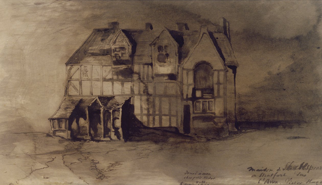The House of William Shakespeare in Stratford-upon-Avon by Victor Hugo
