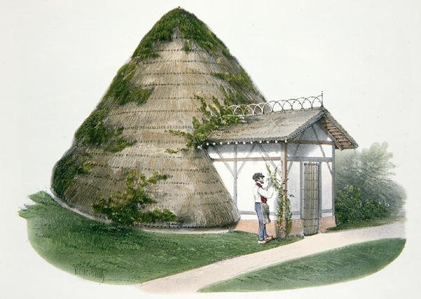 The Ice-house at Courbeton, illustration from 