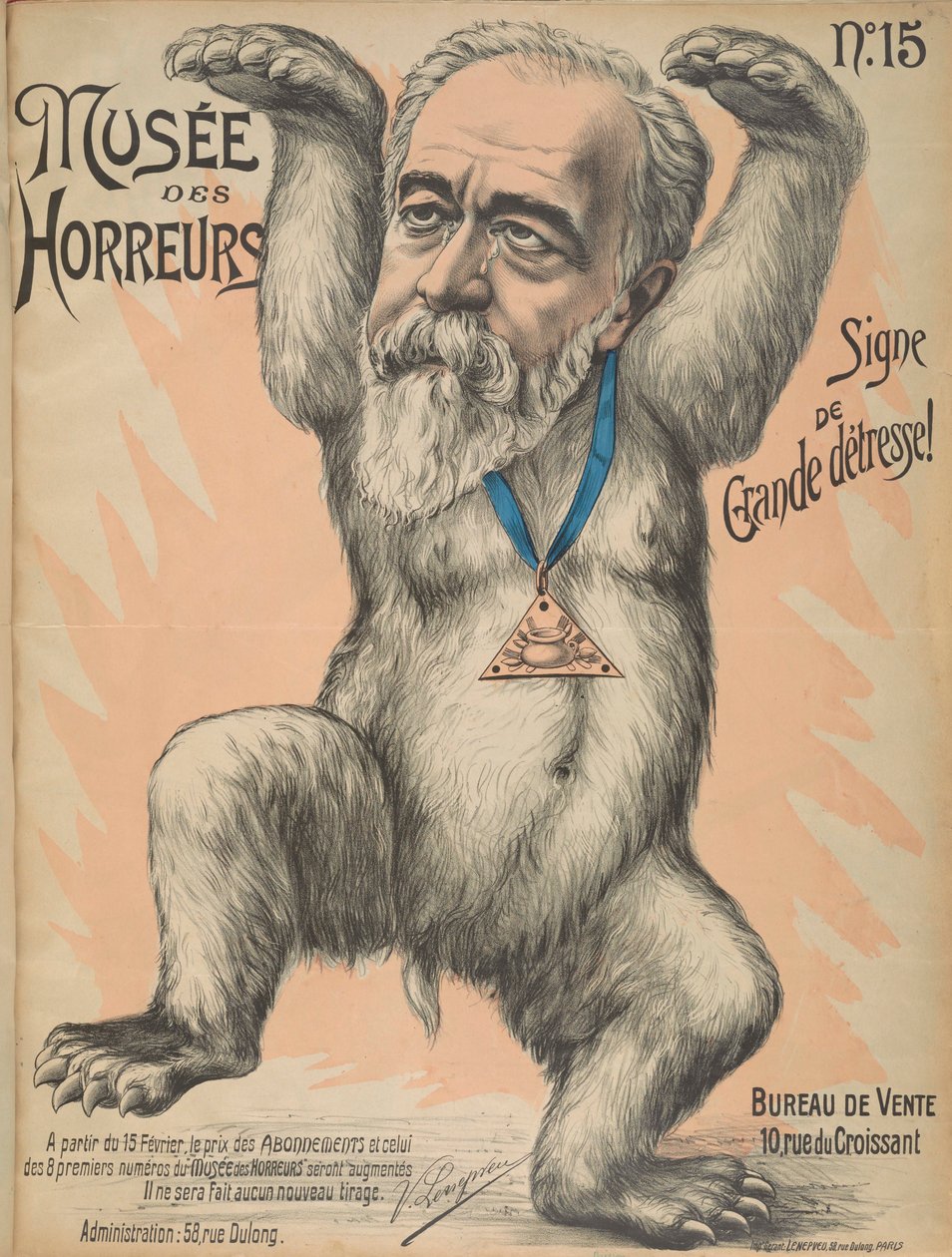Musée des Horreurs Gallery of Horrors: Henri Brisson, 1899 by Victor Lenepveu