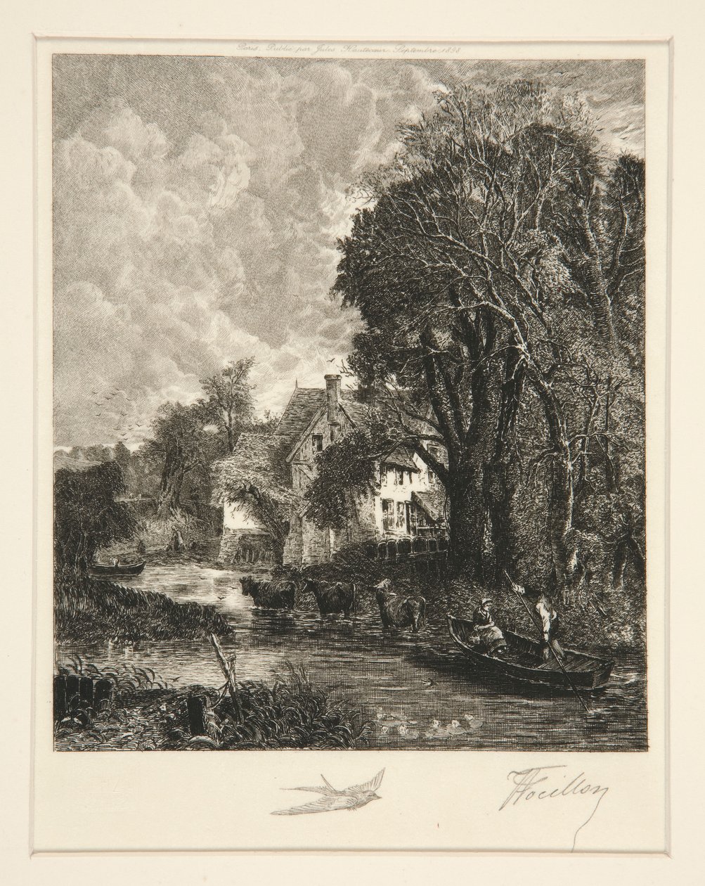 The Valley Farm by Victor Louis Focillon