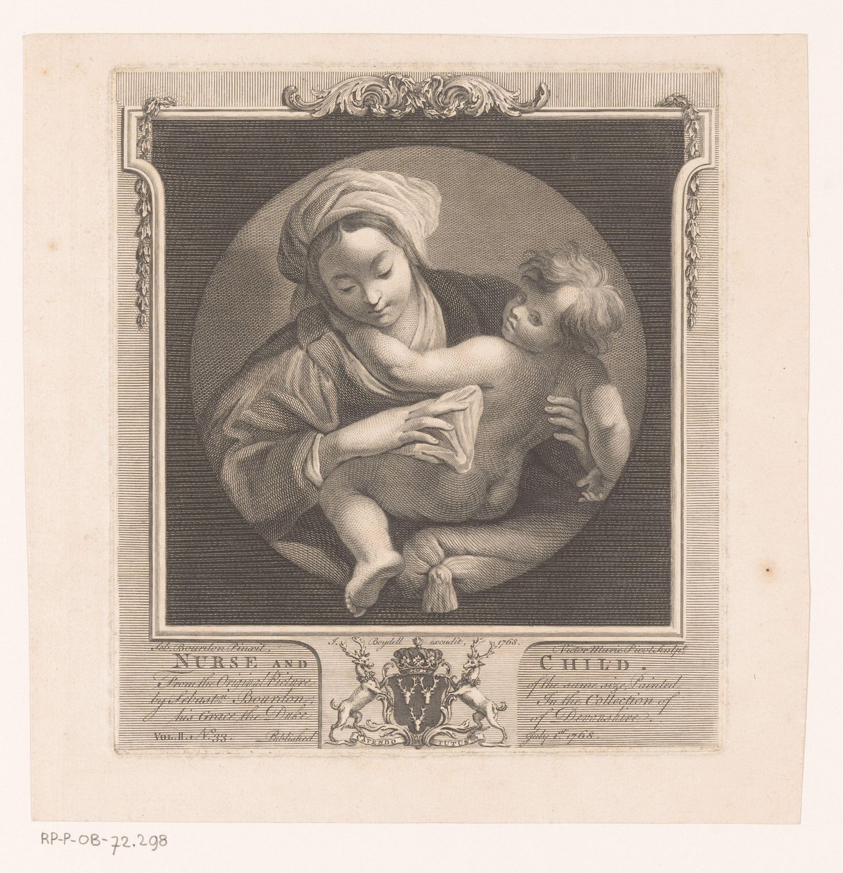 Woman with Child by Victor Marie Picot