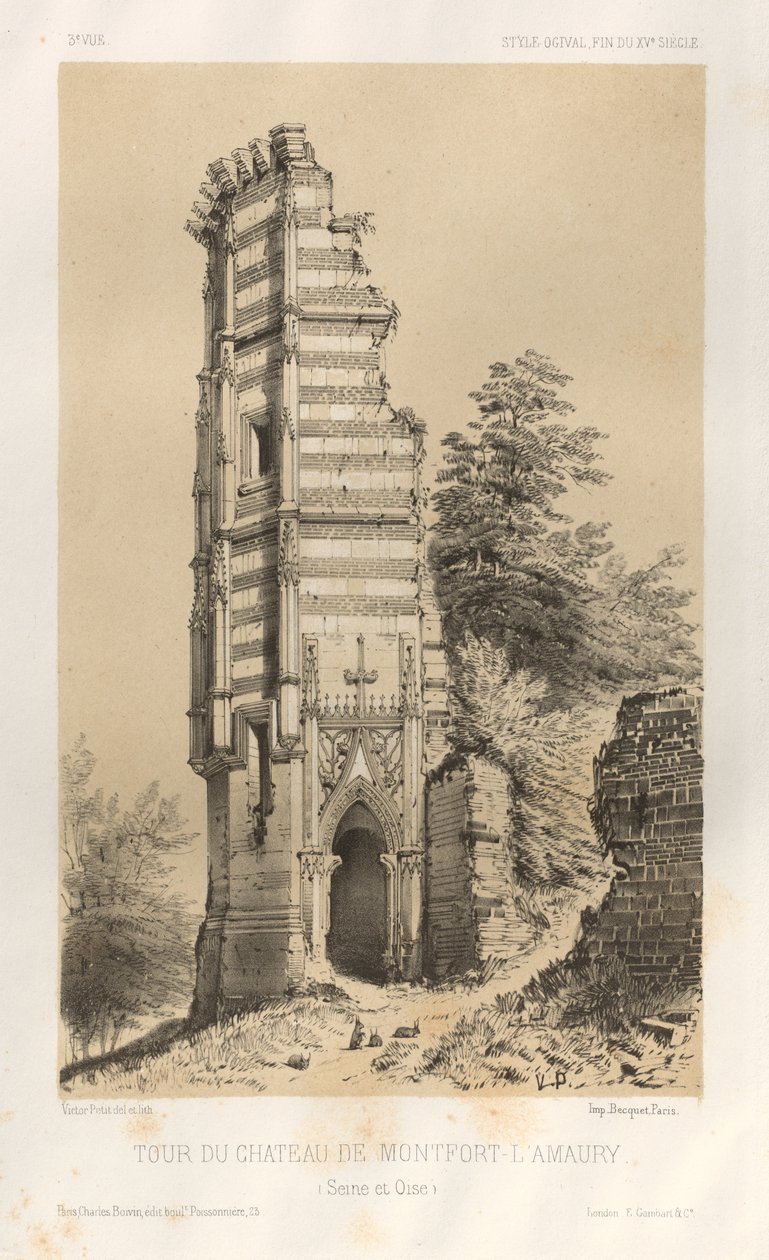 Pl.3, Tour du Château de Montfort-l