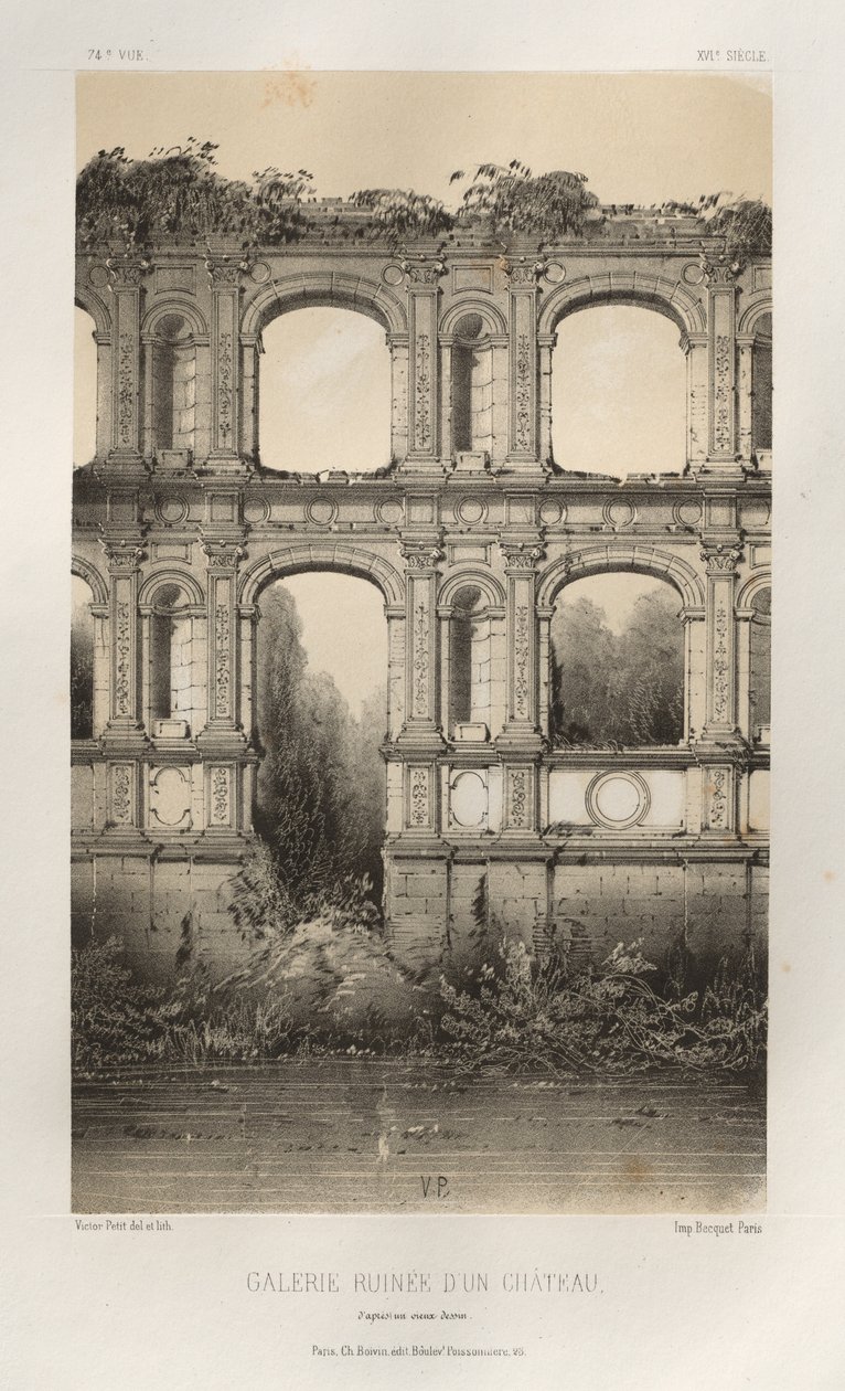 Pl. 74, Galerie Ruinée D