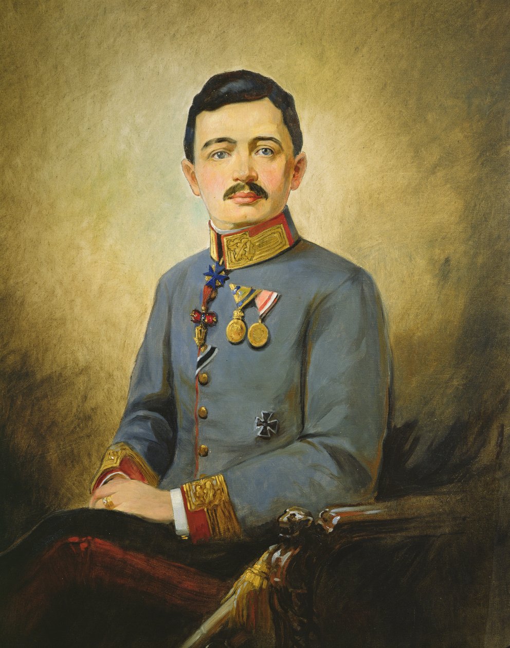 Charles I of Austria (1887-1922) by Vienna Nedomansky Studio