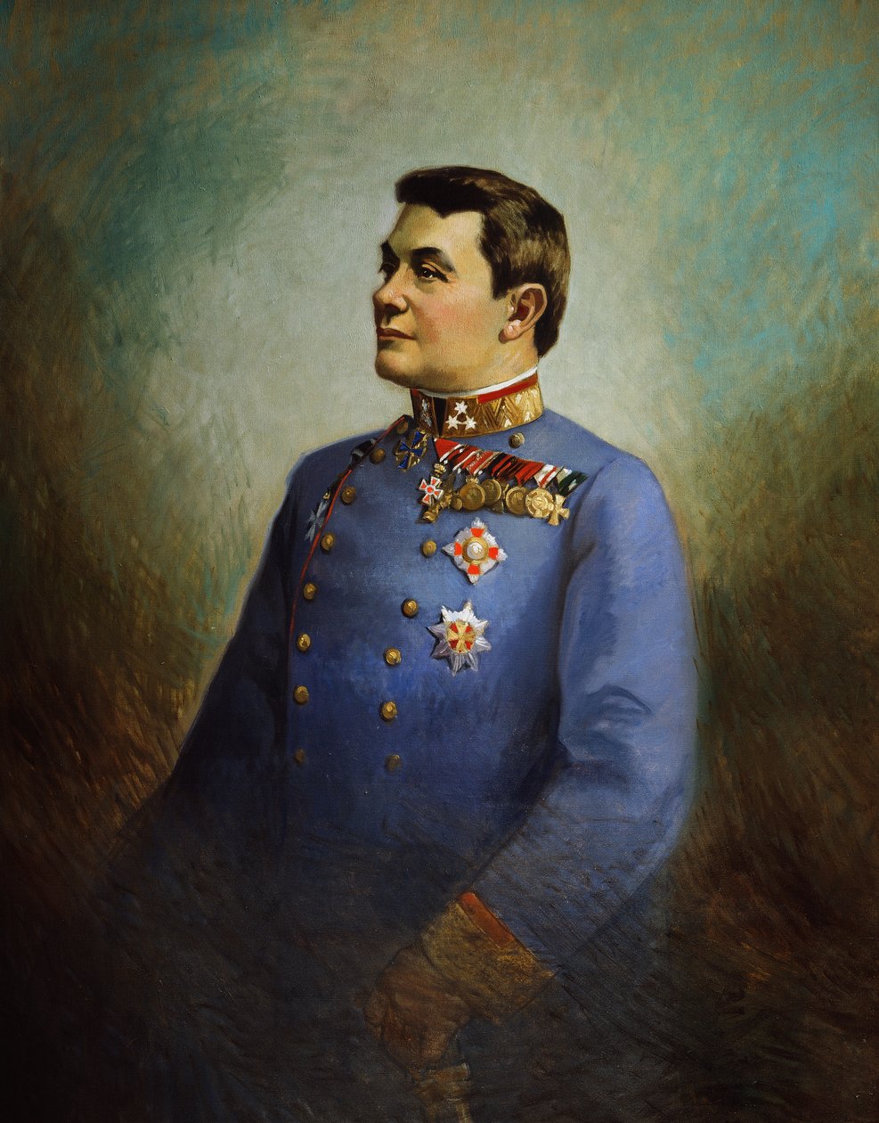 General Hermann Baron Kovess von Kovesshaza, c.1916 by Vienna Nedomansky Studio