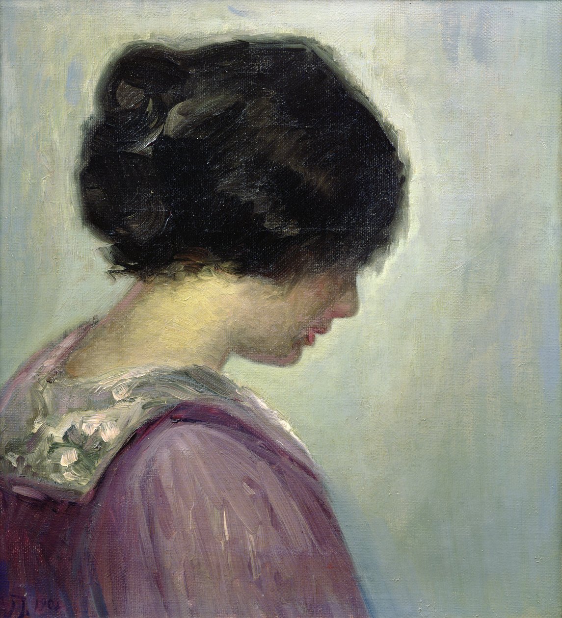 Portrait of a Lady by Viggo Johansen