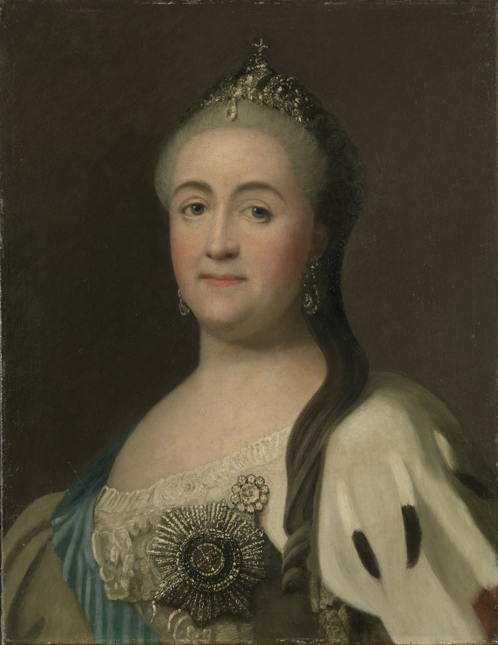 Portrait of Empress Catherine II by Vigilius Erichsen