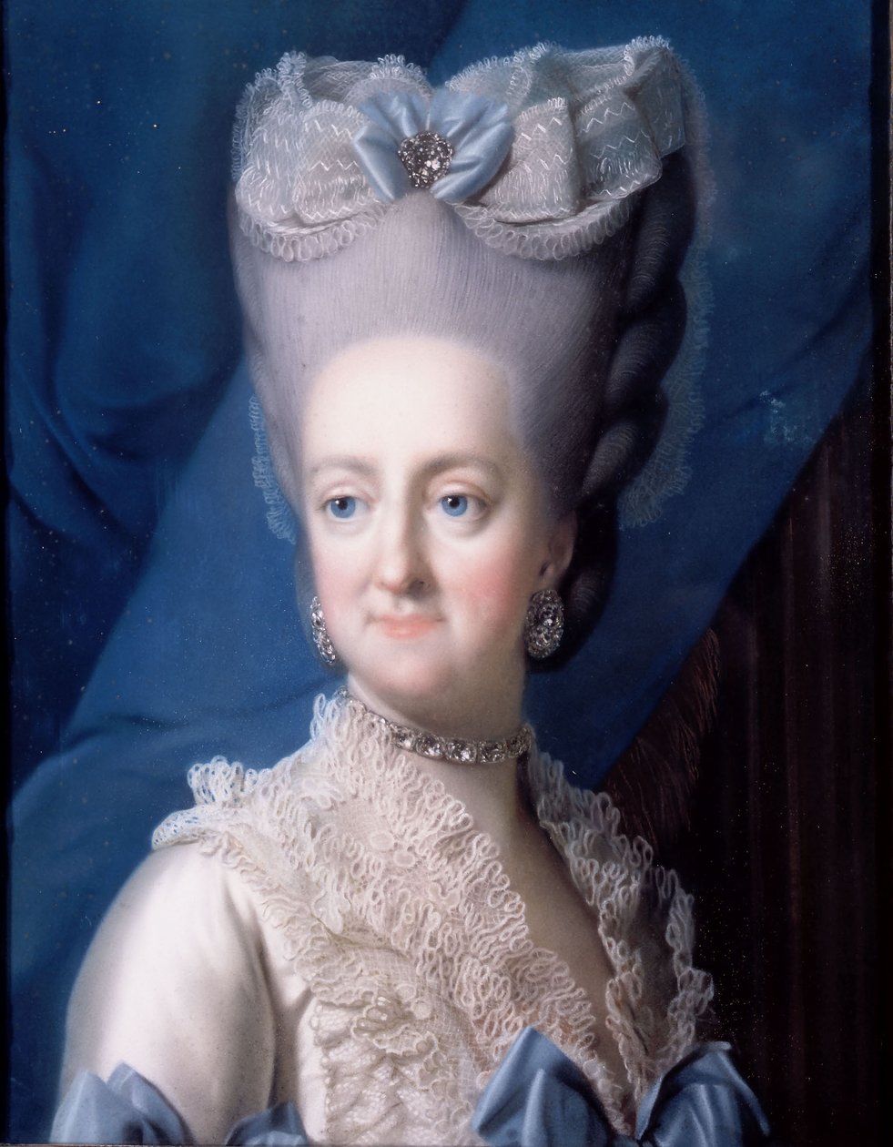 Portrait of Queen Juliane Marie by Vigilius Eriksen
