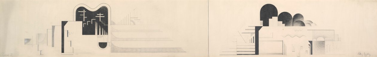 Period II, from Horizontal-Vertical Orchestra by Viking Eggeling