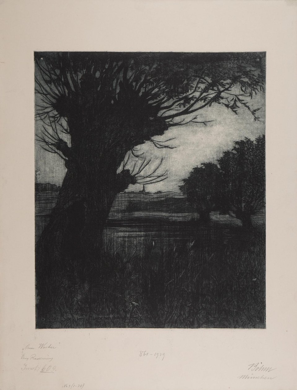 At the Pond by Viktor Böhm