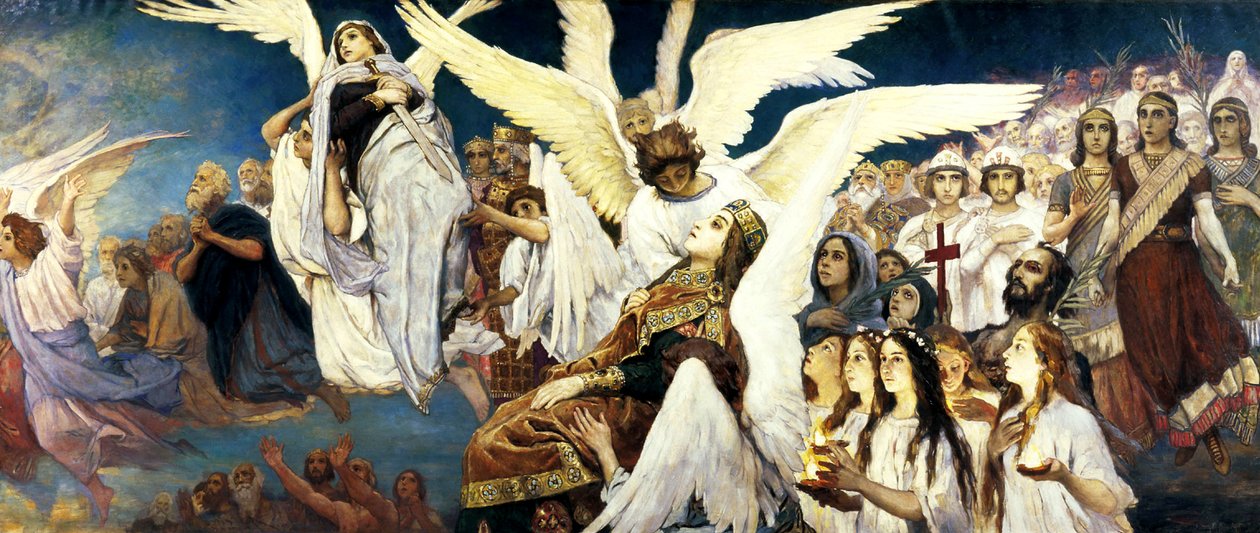 Before the Paradise (Right Part), 1885-1896 by Viktor Mikhaylovich Vasnetsov