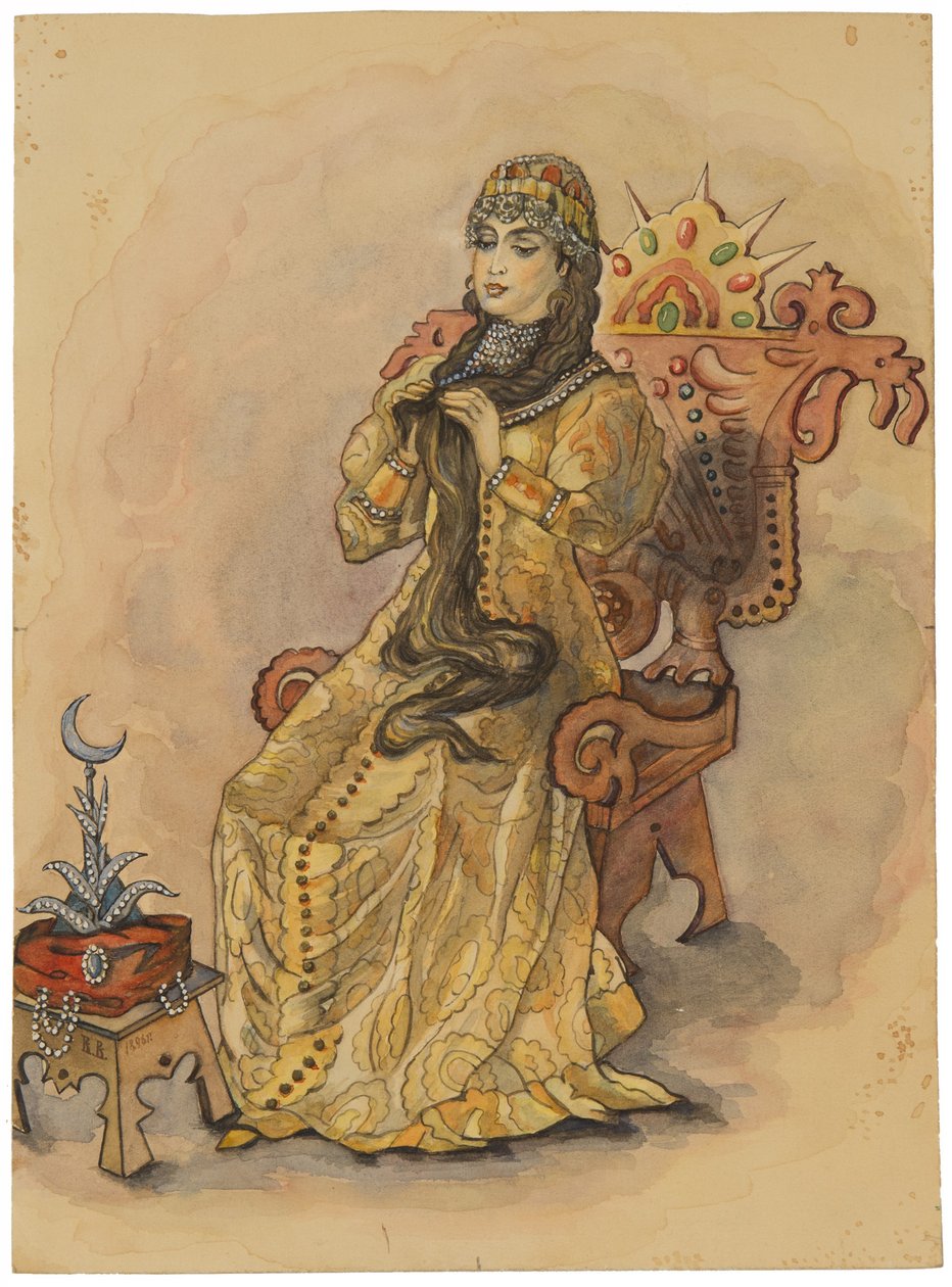 The Princess Who Never Smiled (Nesmeyana), 1896 by Viktor Mikhaylovich Vasnetsov
