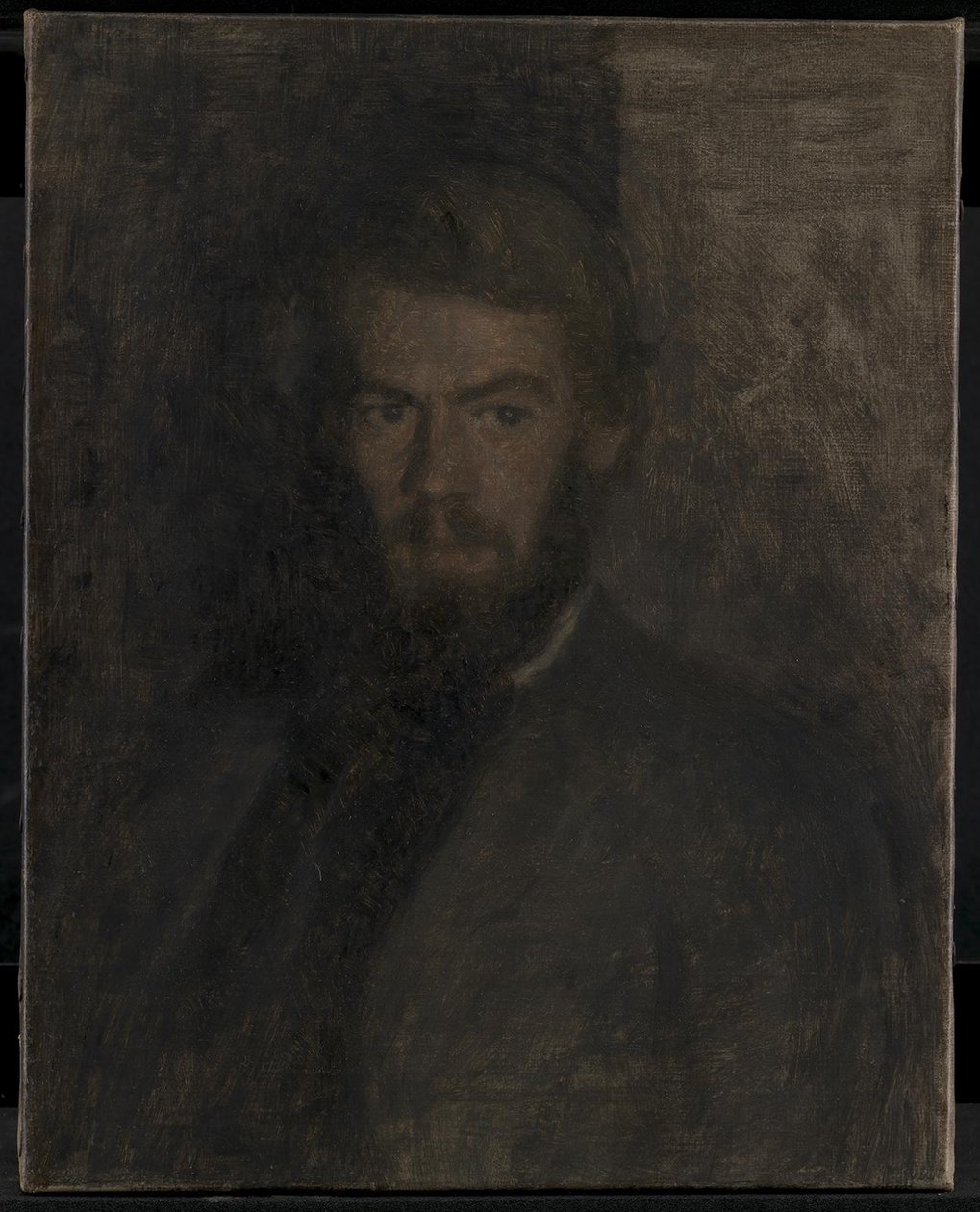 Henry Madsen. Sketch by Vilhelm Hammershøi
