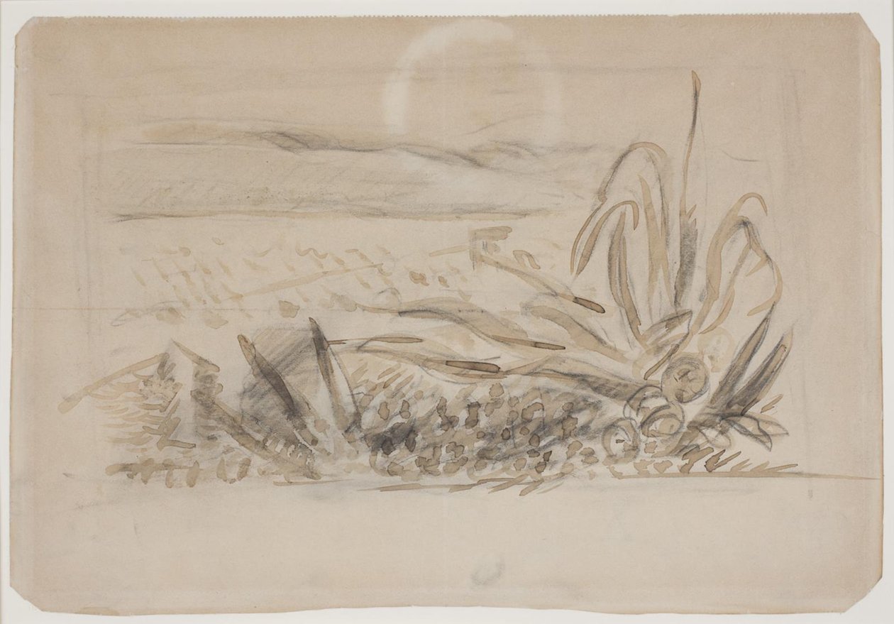 Landscape with Agave. Southern France by Vilhelm Lundstrøm