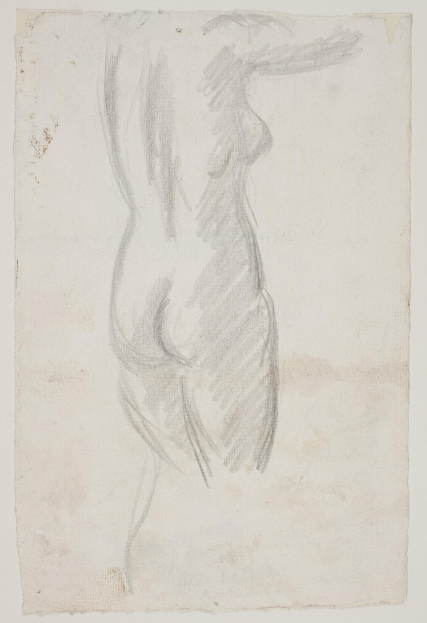 Standing Female Model by Vilhelm Lundstrøm