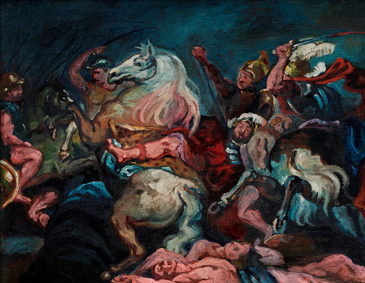 The Death of Decius Mus, c.1920 by Vilhelm Lundstrom