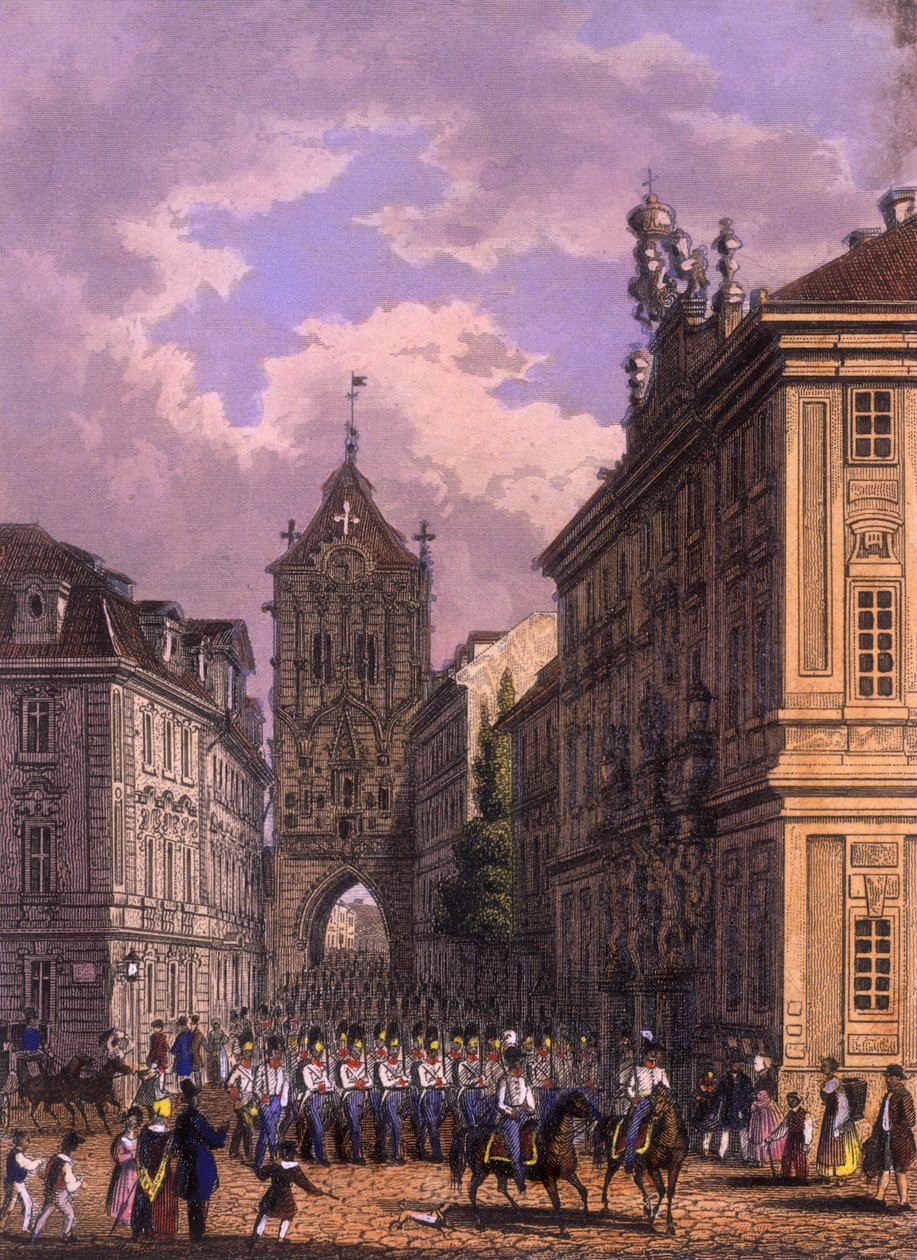 Celetná Street by Vincenc and Geissler, F. Morstadt