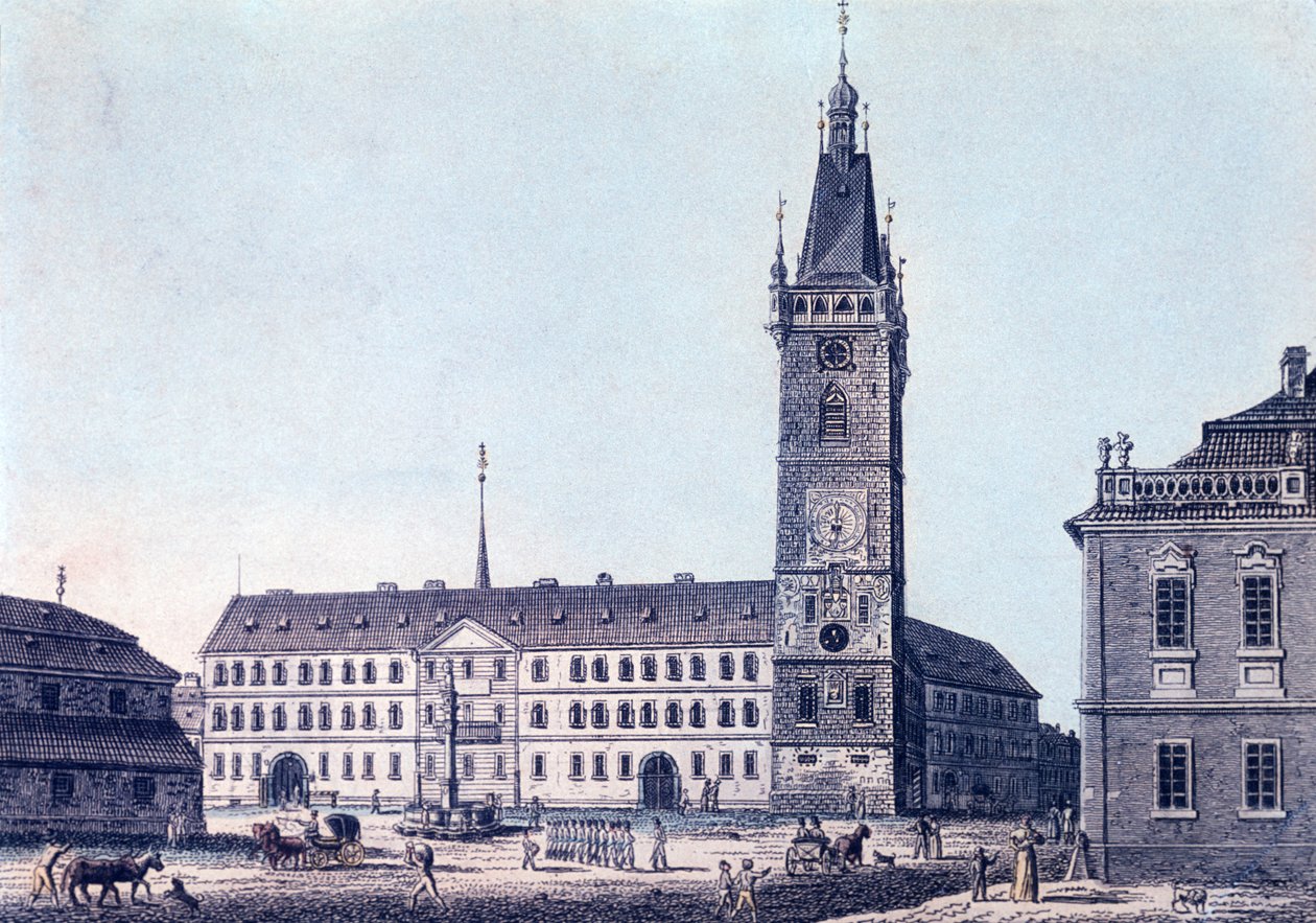 New Town Hall, c.1830 by Vincenc Morstadt