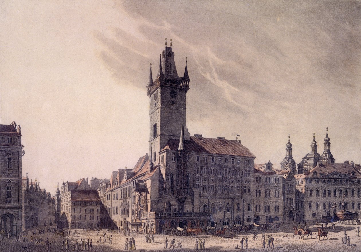 Old Town Hall by Vincenc Morstadt