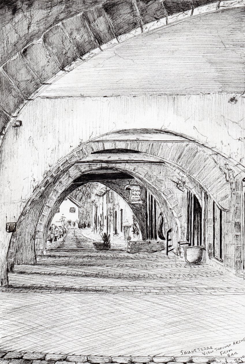Arches Sauveterre France, 2010 by Vincent Alexander Booth